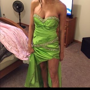 Green prom dress